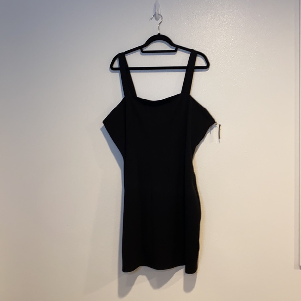 Leith Sleeveless Square Neck Strap Dress Plus Size 3X LBD! - Picture 14 of 16